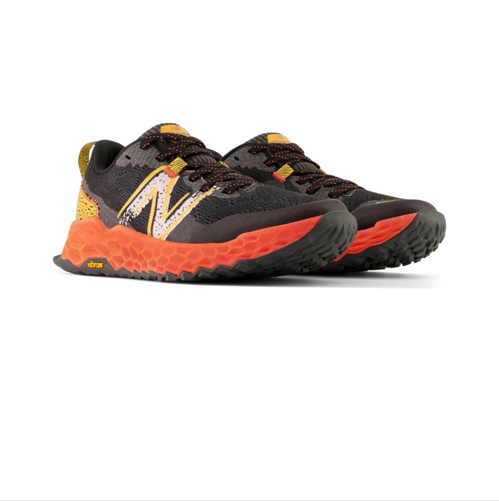 New Balance Black and Orange Athletic Shoes